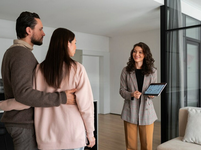 front-view-real-estate-agent-holding-tablet_23-2150225238