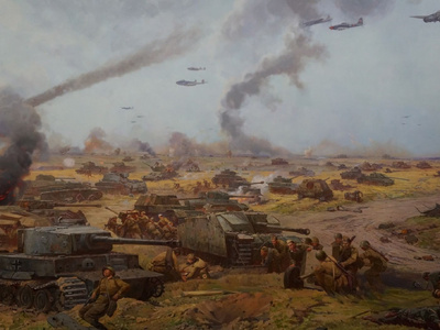 Сражение под Прохоровкой 12 июля 1943 г.